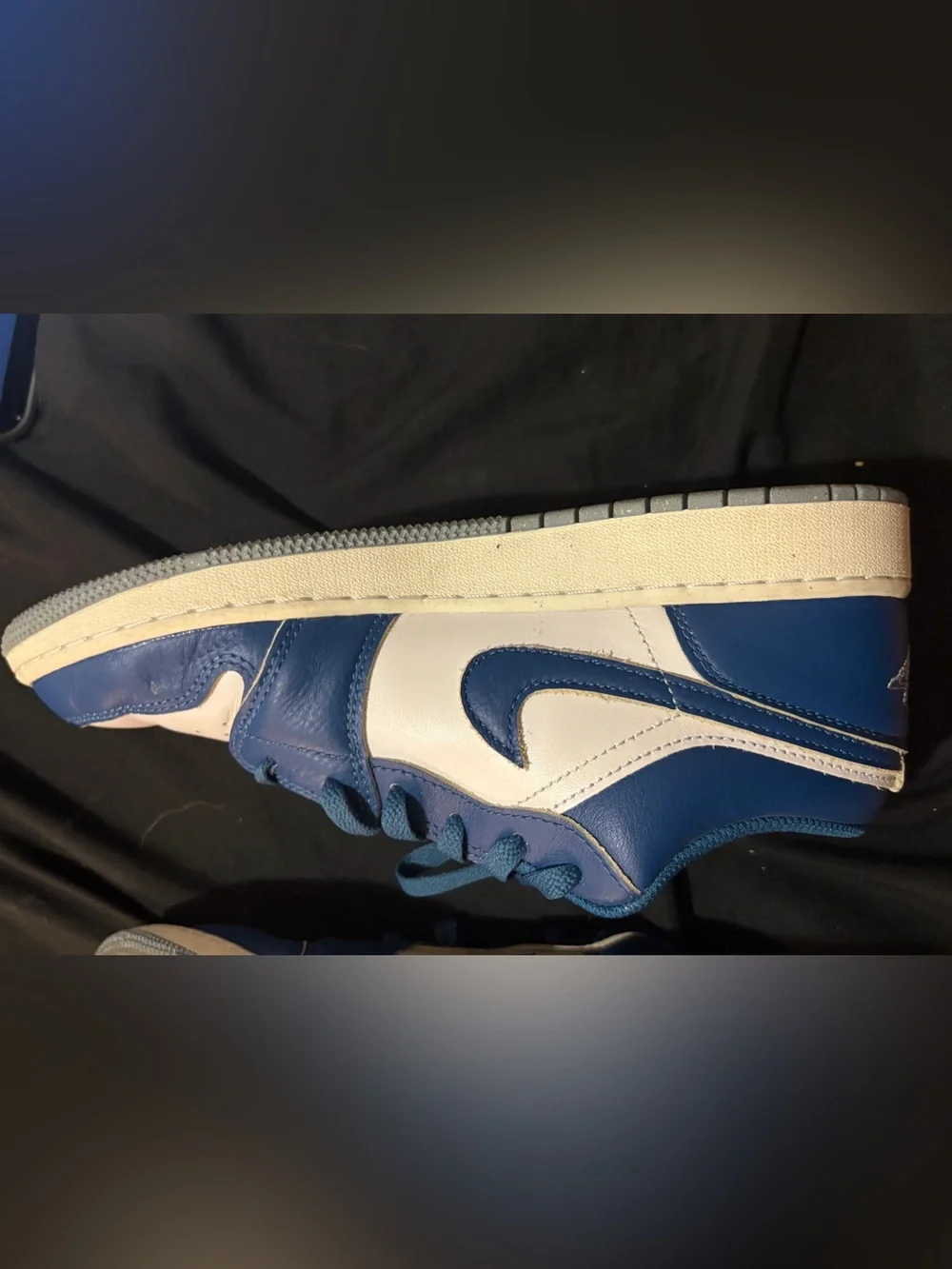 Jordan 1 Low industrial blue